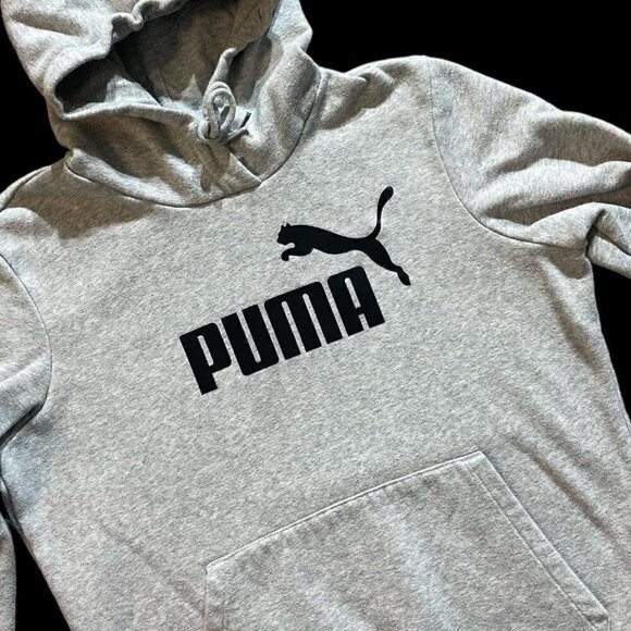 Puma Tops - Womens Grey Puma hoodie sweatshirt